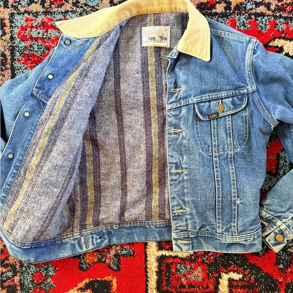 Vintage 70s Blanket Lined Lee Storm Riders Jacket - Picture 3 of 8
